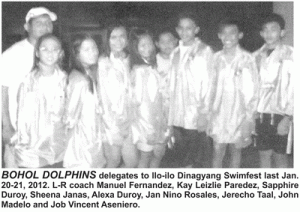 Bohol Dolphins swimmers shine in Ilo-ilo Dinagyang Swimfest
