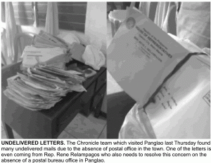 Panglao postal woes resolved